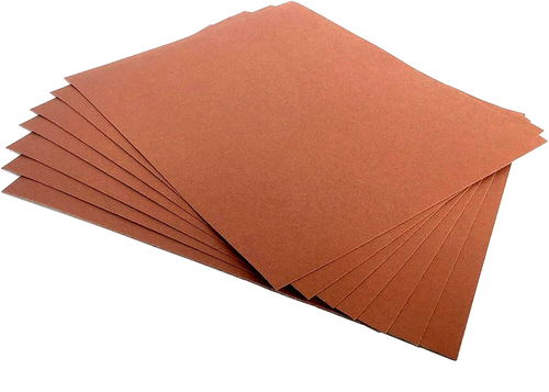 STARCKE Sandpaper 800 Grit Aluminum Oxide 9" x 11" Sheets 50 Pcs Made in Germany