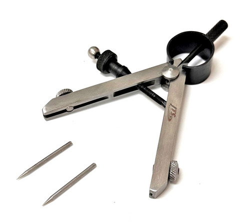 3" Adjustable Divider Precision Scriber & Caliper Sharp Pointed Sharp Point S.S.