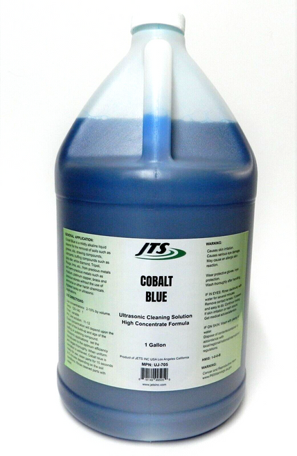 Ultrasonic Cleaning Solution JTS Cobalt Blue 1 Quart Clean Jewelry