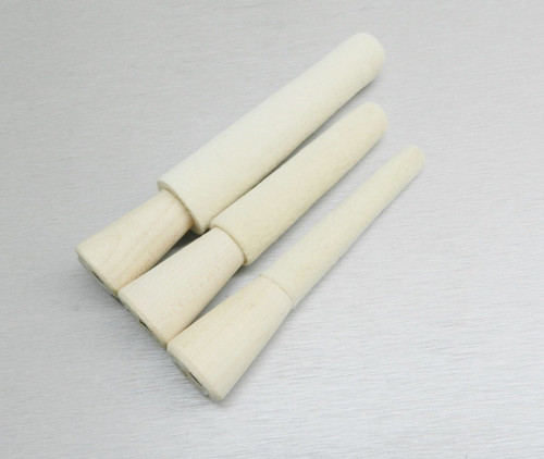 Felt Ring Buffs Set of 3 Sizes - 3" Child - 3" & 4" Inside Ring Polishing Stick