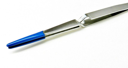 Cross Locking Tweezers with Rubber PVC Tips Cross Lock with Thick Coated Tips