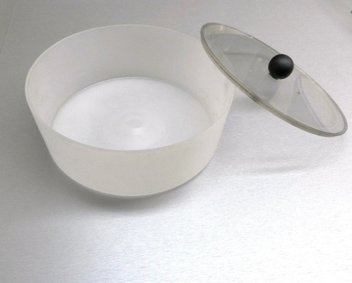 Magnetic Tumbler Bowl Large 11" Olefin Material Bowl for "Multi-Mag" Finisher