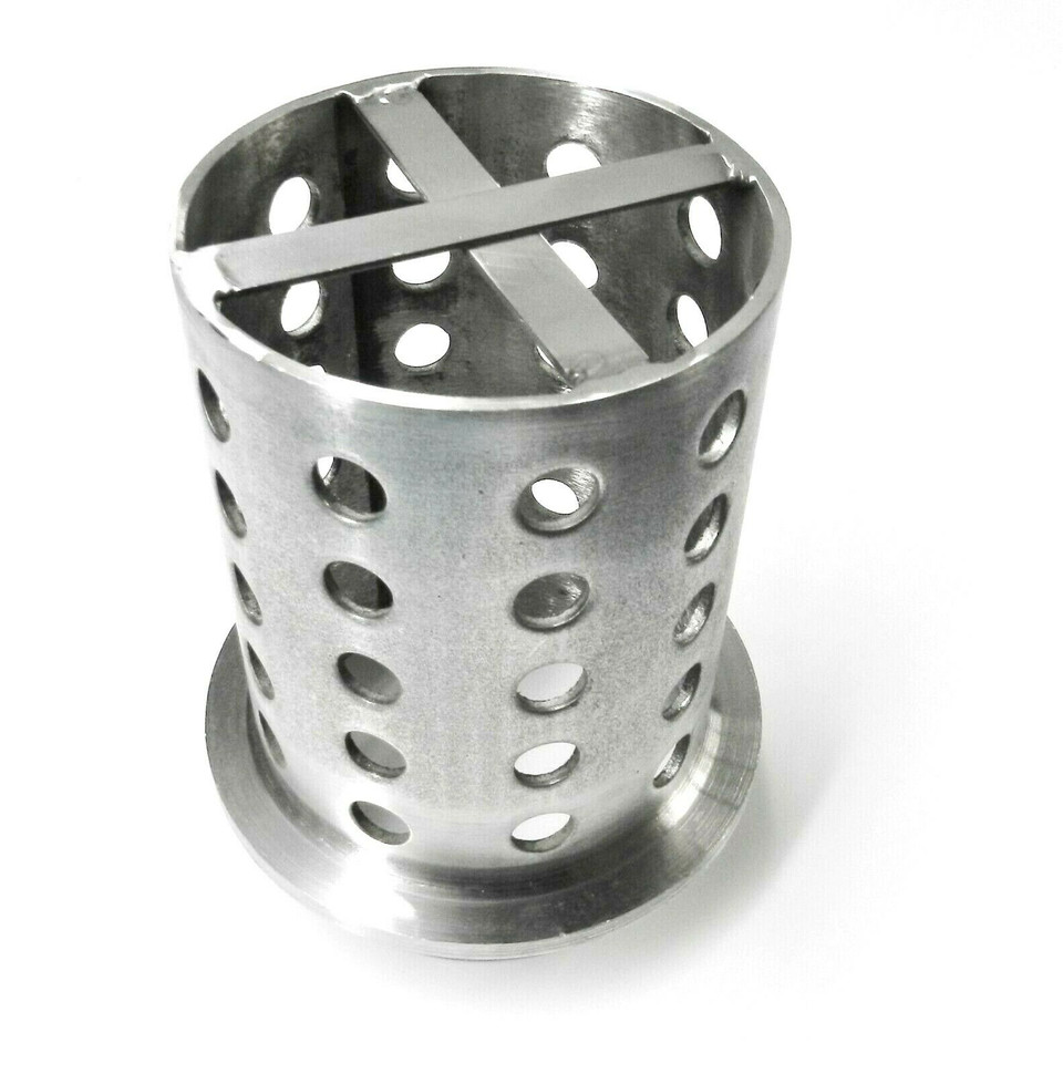 Perforated Flask 4" x 6" Casting Flask Vacuum Casting Stainless 4x6 1/8