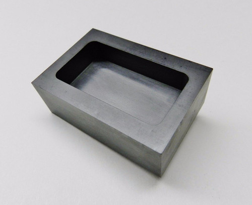 5 oz Graphite Ingot Mold Machined For Gold Silver Bars Melting Refining  Smelting