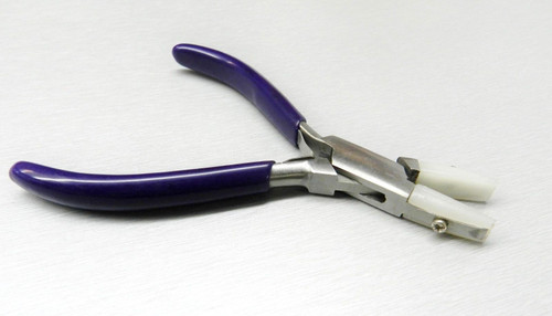 Set of Round Nose & Flat Nose Nylon Jaw Pliers Jewelry Wires