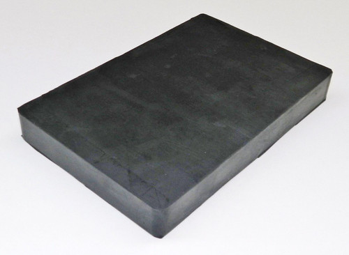 Branded Jewelers Rubber Bench Block Rubber Dapping Block Work Forming Non Marring 4x 6