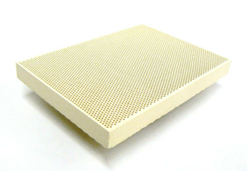 Ceramic Honeycomb Block 5-1/2 x 7-3/4 x 1/2 Soldering Board Perforated  Large Block