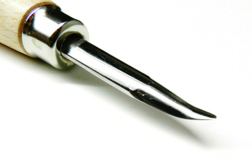 Burnisher Curved & Straight Blade 2 Burnishing Tool Set Jewelry