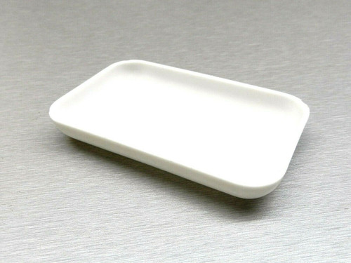 White Plastic Sorting Tray for Diamonds Beads Stones Small Open Tray  Rectangular