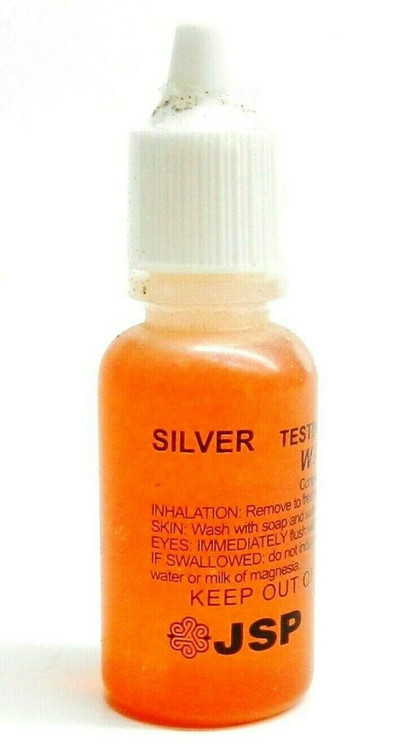 10ml 925 SILVER Tester Spot On Testing Solution Test Kit Fluid Fast Free