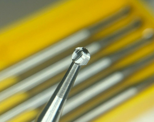 Bur 010 Round Carbide Bur TC1 Bur Size 1.00mm Bur with 3/32