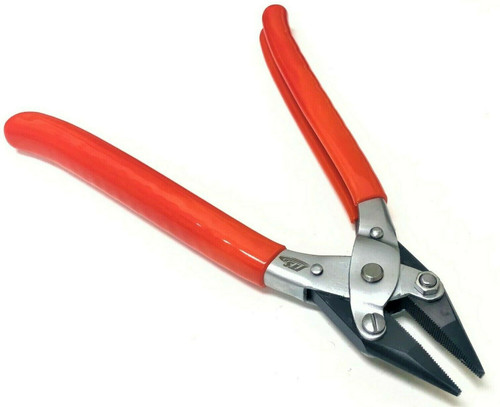 Parallel Action Chain Nose Pliers Smooth Jaw With PVC Coated Handles 8  200mm 