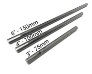 Slotted Split Head Mandrel Set 3" 4" 6" Core Sanding Internal Holes 1/4" Thick