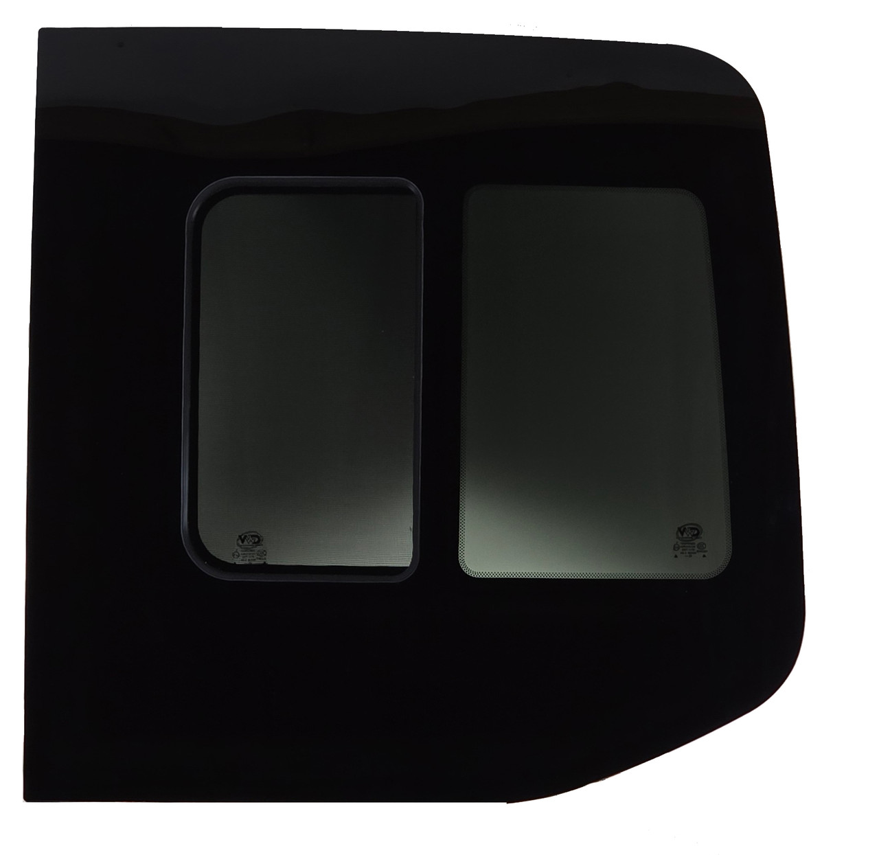 SR119-SE sliding window for Sprinter passenger side rear cargo door