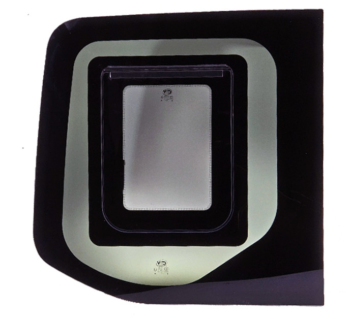 VWD Premium Awning Van Window SL119-AW for Sprinter driver side rear cargo door