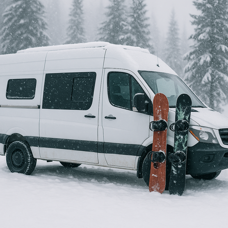 Winter Van Life. Van Windows. Family Trips. Everything You Need To Know.