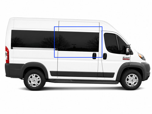 RAM ProMaster sliding door window, ProMaster van fixed glass, RAM ProMaster solar privacy glass, ProMaster high-roof window, ProMaster low-roof window, urethane bonded van window, DOT-approved van window, tempered safety glass, ProMaster camper van window, ProMaster van conversion, adventure van windows, ProMaster work van window, factory fit ProMaster window, tinted van window, ProMaster van rear window, ProMaster privacy glass, solar heat-reducing window, professional van window, RAM ProMaster driver side window, RAM ProMaster passenger side window.