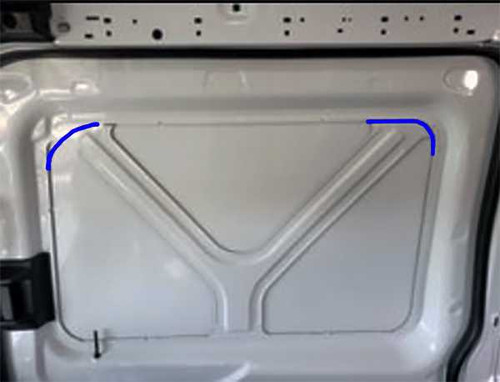 CRL FW293R T-Vent Van Window - Transit Van