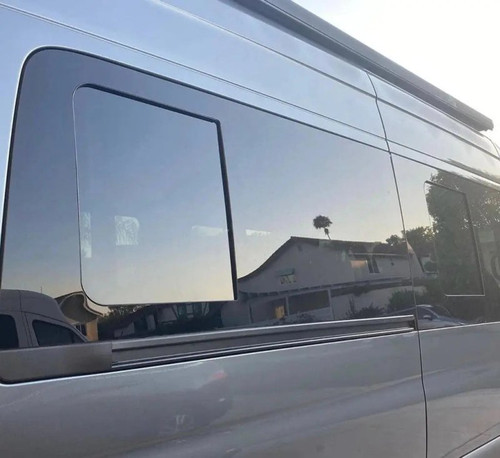 Sprinter Van Windows - Passenger Side Rear Quarter Sliding Sprinter Van Window 144 Wheelbase