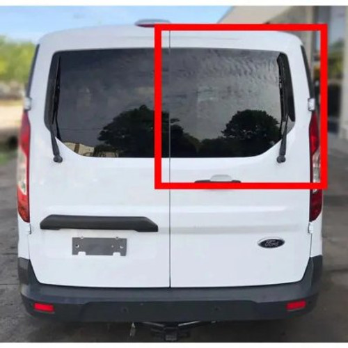 AM Auto Ford Transit Connect Rear Cargo Door Fixed Glass Van Window