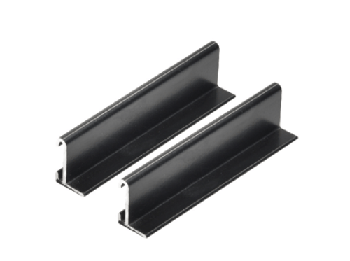 CRL Replacement Vent Glass Tracks. Black coated Tracks for the Vent Glass of CRL T-Vent, Dual Vent, and Awnings Windows. The universal design may not be the same length as the original.