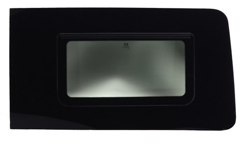 Ford Transit awning window, premium van window, VWD awning window, Transit van ventilation, van window with shade, retractable bug screen, solar privacy glass, secure van window, high-roof Transit window, passenger side awning window, urethane bonded window, van conversion window, privacy van window, minimal frame van window, Ford Transit window upgrade, easy install van window, weatherproof van window, UV protection van window, bug screen van window, insulated van window. - 1