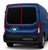 Ford Transit van fixed glass, Ford Transit rear cargo door window, Transit van solid glass window, solar privacy glass for vans, tinted van window, factory match van window, stealth camper window, best van windows, OEM style van window, urethane bonded van window, tempered safety glass van window, Transit van upgrades, easy install van window, durable van windows, privacy van windows, adventure van conversion, professional van window, Ford Transit accessories, van conversion window, road trip van window. TL215-F