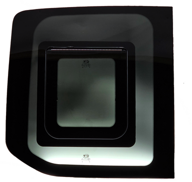 Ford Transit driver side rear cargo door awning window TL215-AW by Van Windows Direct