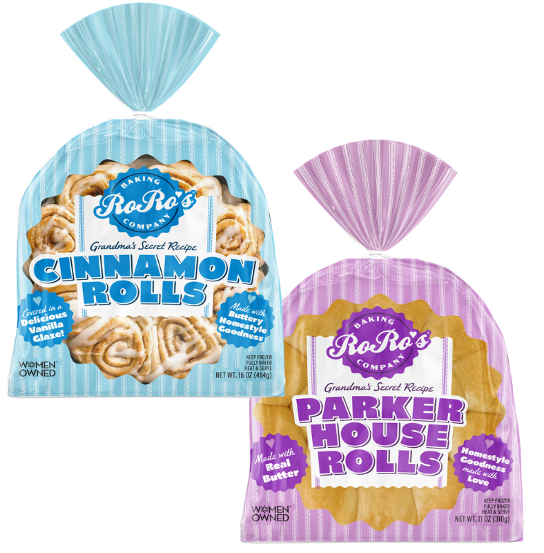 The Sampler: 1 pan Cinnamon Rolls & 1 pan Parker House Rolls