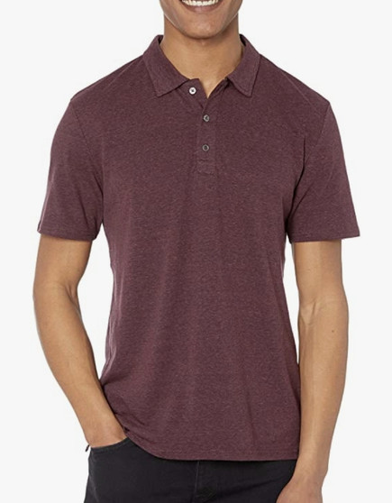 Mens Threads 4 Thought - Triblend James Polo (Sz L)