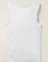 Broderie Trim Ribbed Lace Tank - (Sz 06-07Y)