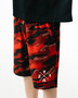 Boys' Red Camo Track Shorts - (Sz 12-14)