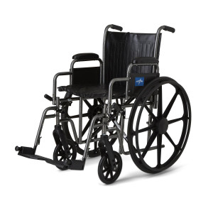 WHEELCHAIR K2 BASIC WITH 18SEAT REMOVABLE DESK LENGTH ARMS AND SWINGAWAY LEG RESTS 300LB CAP