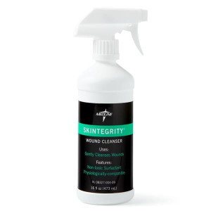 CLEANSER WOUND SKINTEGRITY 16OZ STERILE CLEAR TRIGGER SPRAY 6 CS