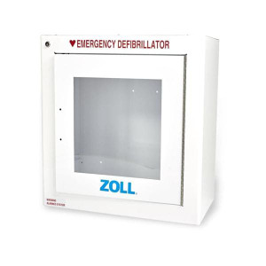 CABINET METAL STANDARD SIZE FOR ZOLL AED PLUS 17.375H X 17.25W X 6.875D