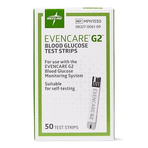 STRIPS EVENCARE G2 BLOOD