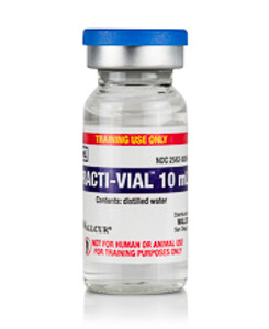PRACTI-VIAL 10ML NON-LABELED CLEAR