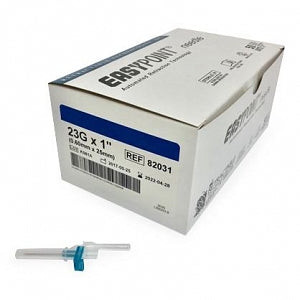 RETRACTABLE NEEDLE SAFETY EASYPOINT 25G x 1 IN, 50/BX, 8BX/CS RETRACTABLE NEEDLE SAFETY EASYPOINT 25G x 1 IN, 50/BX, 8BX/CS