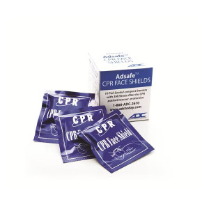 FACE SHIELD, CPR BARRIER, ADSAFE, DISPOSABLE