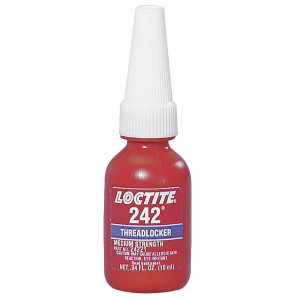 THREADLOCKER, LOCTITE 242, BLUE, MEDIUM STRENGTH, 10ML