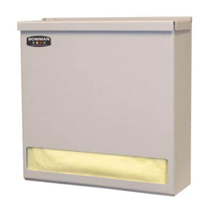 GOWN DISPENSER, ,BULK, ABS PLASTIC QUARTZ BEIGE