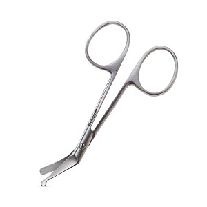 SCISSORS, OSTOMY, CURVED, LATEX-FREE, 30/CS