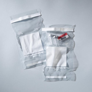 BAG, TAMPER-EVIDENT W/ WIRTE ON AREA, 1.5 MIL, SELF-SEALING, 4 X 6, 100/PK