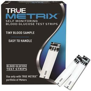 PICTURE OF TRUE METRIX BRAND BLOOD GLCOSE TEST STRIPS