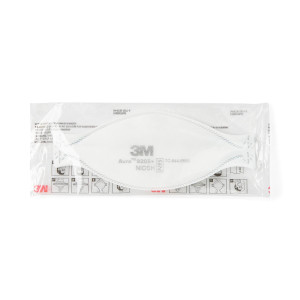 MASK RESPIRATOR INDUSTRIAL N95 AURA WHITE ONE SIZE FITS MOST, 440/CS