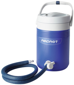 COOLER CRYOCUFF PROVIDES GRAVITY AND MOTORIZED COLD & COMPRESSION THERAPY