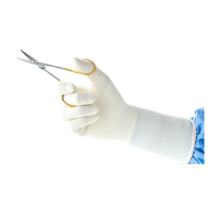 GLOVES SURGICAL ENCORE PERRY STYLE 42 SZ 8.5 PF LATEX SMOOTH WHITE 50PR BX