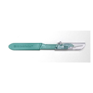 SCALPELS DISPOSABLE BLADE SZ 11 STAINLESS STEEL BLADE DISPOSABLE LOCKING 10 BX