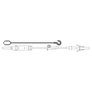 IV SOLUTION SET INTERLINK INJECTION SITES 37 10 DROPS ML IV MALE LUER LOCK ADAPTER