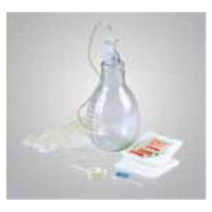 KIT PLEURX DRAINAGE 1000ML INCLUDES 1 PLASTIC VACUUM BOTTLE 100ML W ATTACHED DRAINAGE LINE PROCEDURE PACK 4 CS